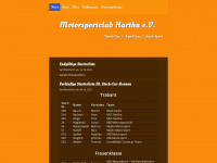 msc-hartha.de Webseite Vorschau