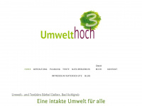 umwelthoch3.de Webseite Vorschau