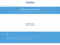 intesto-shop.de Webseite Vorschau