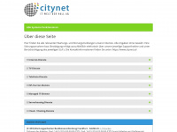 status-citynet.at Webseite Vorschau