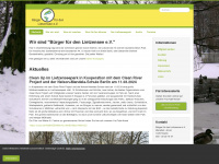 lietzenseepark.de Webseite Vorschau