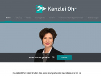 kanzlei-ohr.de Webseite Vorschau