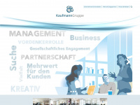 kaufmann-gruppe.com Webseite Vorschau