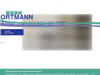 ortmann-haustechnik.de Webseite Vorschau