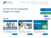 spitex-fricktal.ch Webseite Vorschau