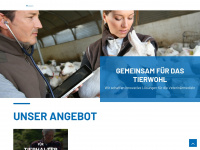 swissvetsag.ch Webseite Vorschau