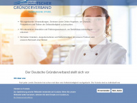 deutscher-gruenderverband.de Webseite Vorschau