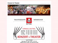theater-buttwil.ch Webseite Vorschau