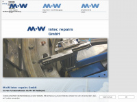 intec-repairs.com Webseite Vorschau