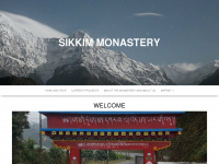 sikkim-monastery-project.org Webseite Vorschau