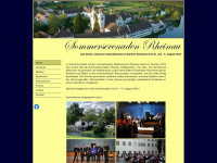 sommerserenaden.ch Webseite Vorschau