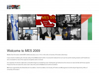 mes2009.eu Webseite Vorschau
