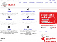 goellner-spedition.eu Webseite Vorschau