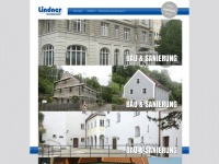 lindner-sanierungsbau.de Webseite Vorschau