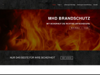 brandschutz-mhd.de Webseite Vorschau