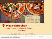 pizzastübchen.de Webseite Vorschau