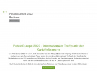 potatoeurope.de Webseite Vorschau