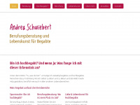 andrea-schwiebert.de Webseite Vorschau