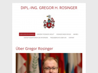 gregor-rosinger.at Webseite Vorschau