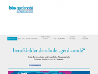 bbs-gerd-conde.de Webseite Vorschau