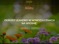 ogrodyleandro.pl Webseite Vorschau