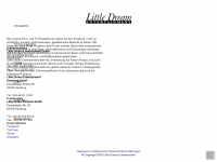littledream-entertainment.com Webseite Vorschau