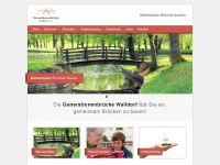 generationenbruecke-walldorf.de Webseite Vorschau