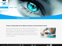 blue-werbetechnik.de Webseite Vorschau