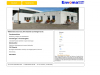 envoma.de Webseite Vorschau