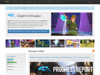 dolphin-emu.org Webseite Vorschau