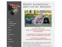 schritt-fuer-pfote.at Webseite Vorschau