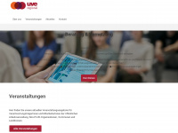 uve-regional.de Webseite Vorschau