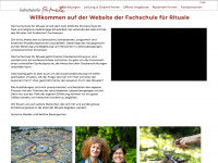 fachschule-rituale.ch Webseite Vorschau