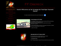 ff-obereck.at Webseite Vorschau
