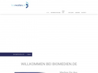 biomedien.de Webseite Vorschau