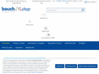 bauch24.shop Webseite Vorschau
