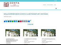 zonta-frankfurt.de Webseite Vorschau