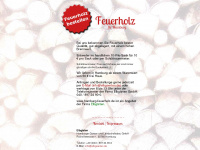 hamburg-feuerholz.de Webseite Vorschau