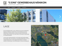 g-eins.ch Webseite Vorschau