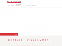 paul-schmalenbach.de Webseite Vorschau