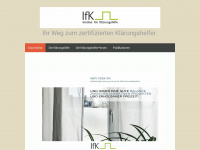 institut-fuer-klaerungshilfe.de Webseite Vorschau