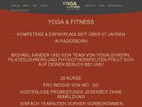 yoga-und-fitness.com Webseite Vorschau