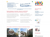 hno-hamburg-zentrum.de Webseite Vorschau