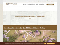 archaeocentrum.eu Webseite Vorschau