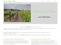 weinweinwein.com Webseite Vorschau