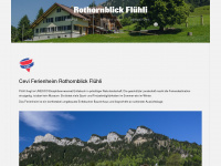 rothornblick-fluehli.ch Webseite Vorschau