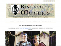 meridies.org Webseite Vorschau