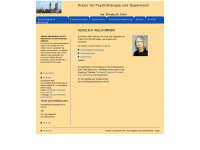 psychotherapie-praxis-stein.de Webseite Vorschau