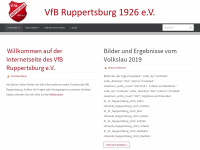 vfb-ruppertsburg.de Webseite Vorschau