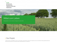 mittel-zum-leben.info Webseite Vorschau